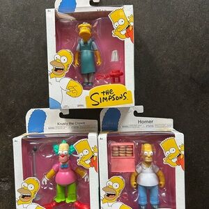 The Simpsons Moe 5” Action Figure Jakks Pacific Wave 2 New Costume Bundle